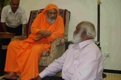 Meeting Swami Dayananada Saraswati in Oct 2009